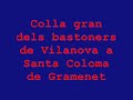 bastoners de vilanova a santa coloma de gramenet