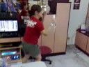 Crapz playing WII Boxing