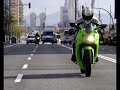 Test ride Kawasaki Ninja 250R Barcellona 2008 onboard camera