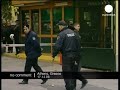 Protesters surround Greek courthouse