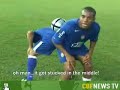 robinho challenges ronaldinho