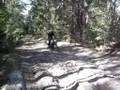 Cassia Rd Hill climb on DR650