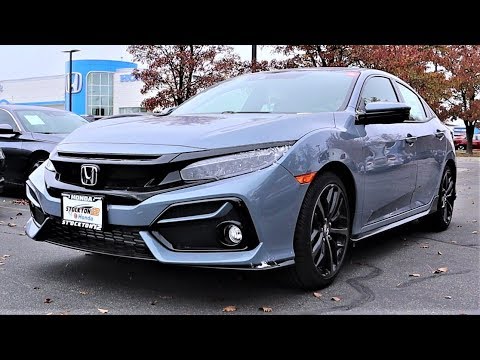 2020 Honda Civic Sport Touring Manual: Is This A Luxury Civic Si???