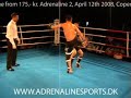 Crazy jumpkick in MMA fight