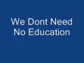Pink Floyd We Don't Need No Education