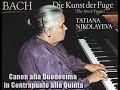 tatiana nikolayeva plays canon alla duodecima in contrapunto alla quinta - the art of the fugue, bwv1080