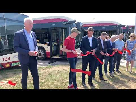 Elektryczne autobusy w MZK Leszno :: reporter: Jarek AdamekLink do artykułu: https://elka.pl/content/view/130199/80/
