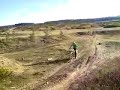 Dave's KDX jumping at Eelmoor