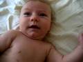 Mason just waking up for the day