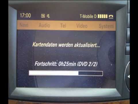 how to update mercedes comand firmware