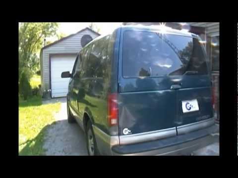 how to fix stuck rear hatch on a chevy astro van