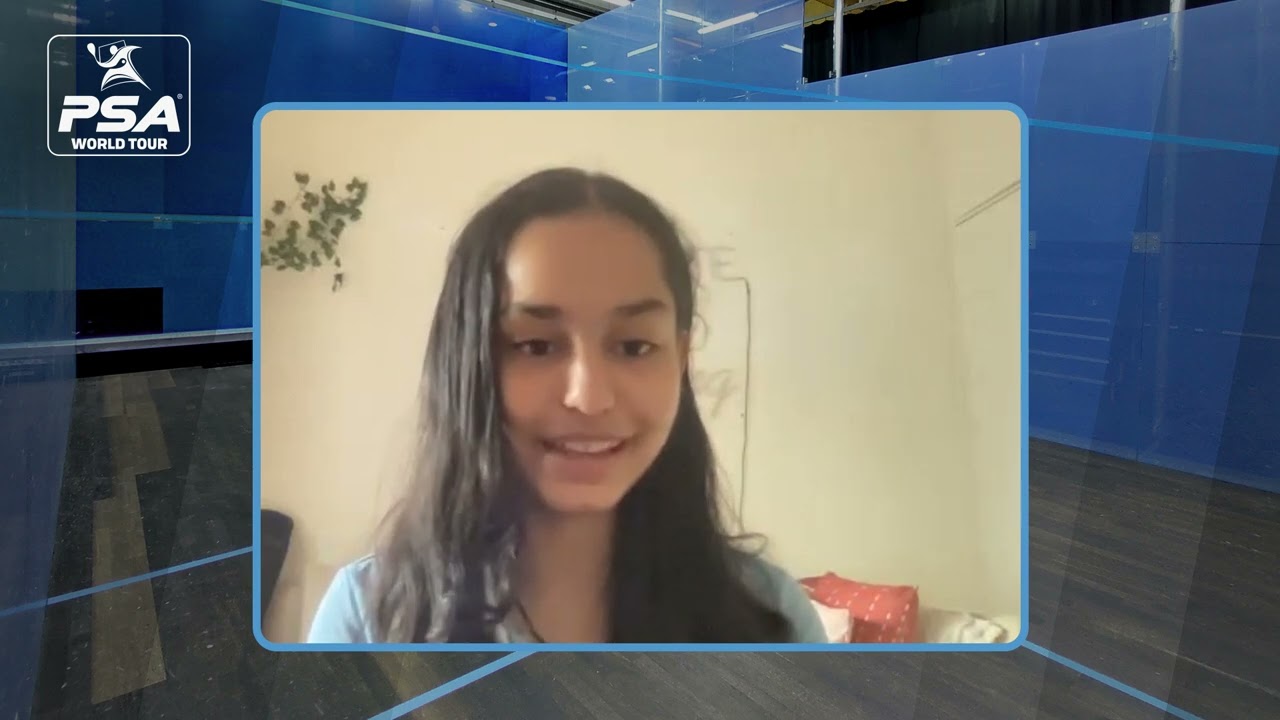 Interview With Teen Squash Sensation Anahat Singh | PSA Foundation