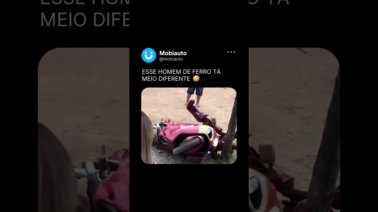 O HOMEM DE FERRO TÁ MEIO DIFERENTE