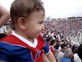 Gabriel Henrique comemorando junto com o tricolor... Feliz desde pequeno...