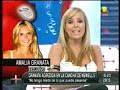 Amalia Granata denunciando agresiones en la cancha Amalia Granata denunciando agresiones en la cancha