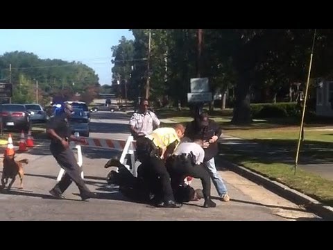 VIDEO: Soldier Attacking Protester at Funeral Video