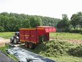 Gras lossen & kuil aanrijden