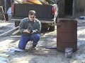 finishes out the lesson on how to make charcoal
