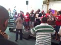 ucofw associates interview malcolm williams and demetrius west at labor day concert held at new liberty church in indianapolis, in where chris woods is pastor