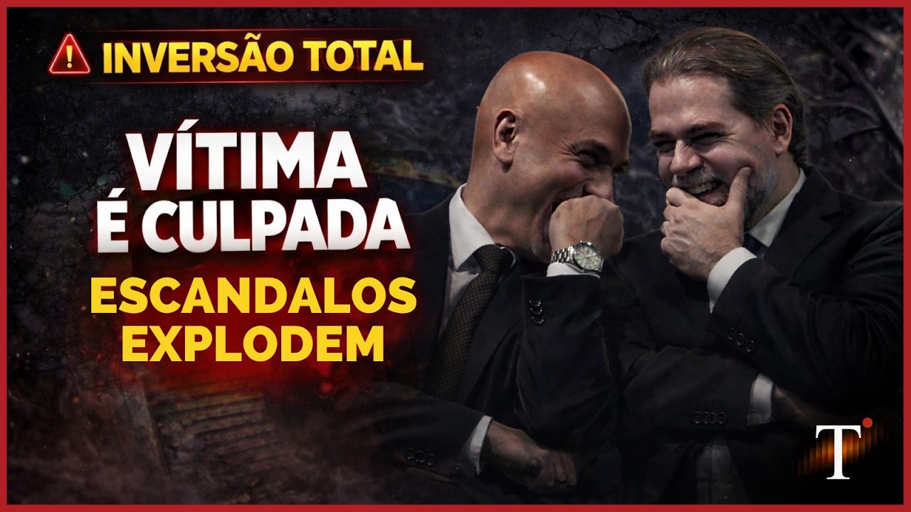 A INVERSÃO TOTAL: VÍTIMA É CULPADA E ESCÂNDALOS EXPLODEM”
