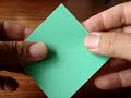 Оригами видеосхема колибри 5