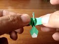 origami  colibrí  hummingbird
