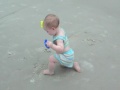 maggie and daddy in ocean 1