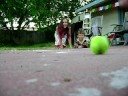 Playing Rolly with a couple kids