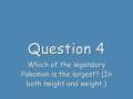 videos de Pokemon Quiz: Season 1 - Legendary Pokemon