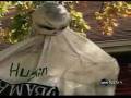 Man hangs Racist Obama Ghost
