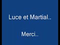 tr�s belle chanson de marjolaine..interpr�t�e par luce et martial..