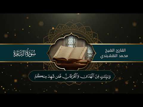 تلاوة من سوره البقرة - القارئ محمد النقشبندي