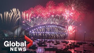 New Year's 2021: Sydney, Australia puts on stunning fireworks display