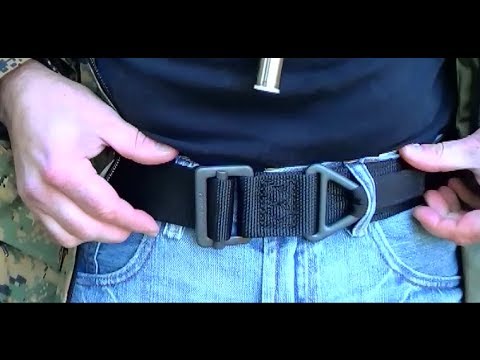 how to use cqb riggers belt