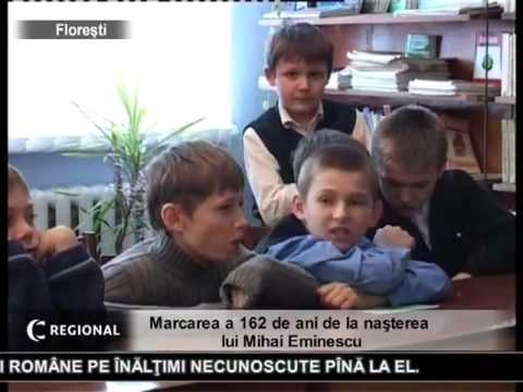 Marcarea a 162 de ani de la naşterea lui Mihai Eminescu