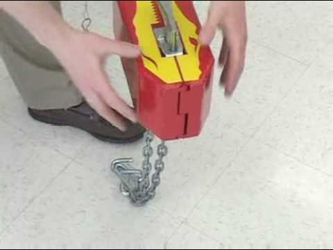 how to lock trailer hitch