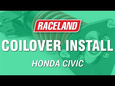 How To Install Raceland Honda Civic Coilovers