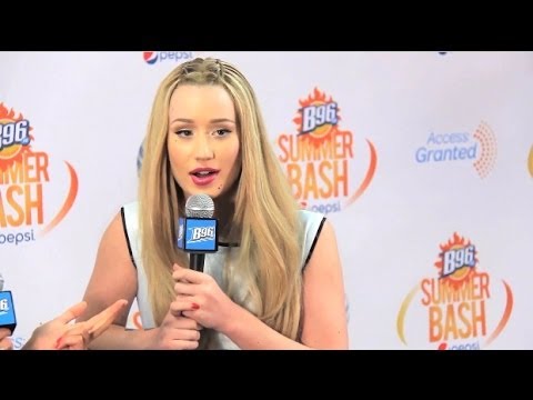Iggy Azalea Backstage At The B96 Pepsi Summer Bash In The AT&T Access Granted Lounge