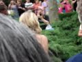Carrie Approaching Fan Gruop