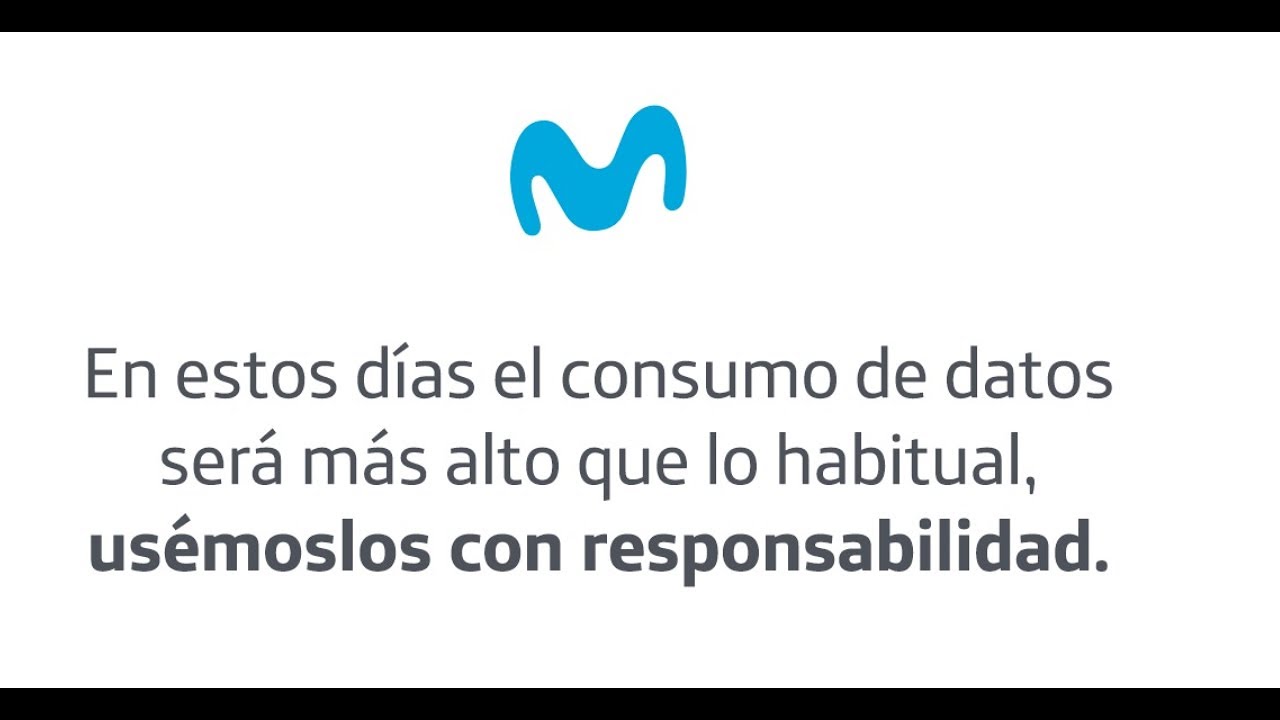 Coronavirus: Movistar promueve el uso responsable de la tecnología