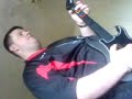 My bro on Guitar Hero