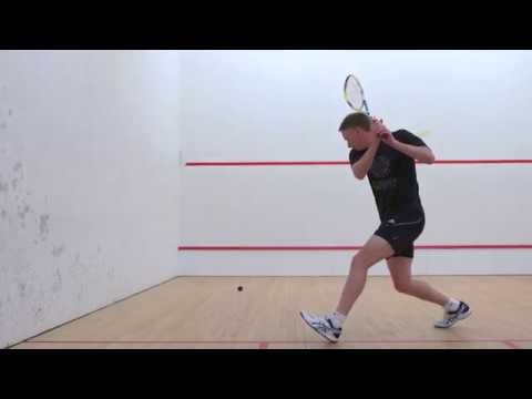 Squash tips: Peter Marshall's two handed backhand technique