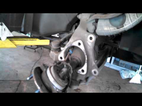 Hub assembly wheel bearing replacement 2000 Pontiac Grand Am SE Install Remove