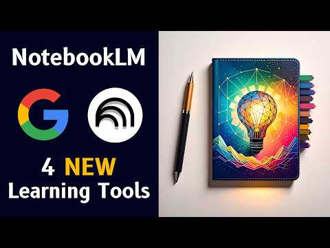 MASSIVE NotebookLM Update 📝 Custom AI Quizzes, Flashcards & More 👀