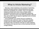 How To Do Article Marketing How To Do Article Marketing