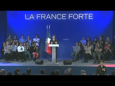 Discours de Nicolas Sarkozy