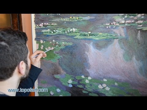 Monet - Water Lilies I | Art Reproduction Oil Painting
