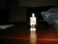 dancing lego droid gets run over dancing lego droid gets run over