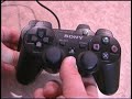 Classic Game Room HD reviews Playstation 2 PS2 DUALSHOCK 2 controller. Does it really dual shock you? This is the Playstation 2 Dualshock2 controller for your PS2 video game console system. It is a wired controller with the two analog thumbsticks for excellent video gaming. It rumbles, vibrates and generally kicks ass all around. The Dual Shock thing originally came out of the Playstation 1 PS1 oh so long ago, then they remade it black and sold it with the PS2 when it was released in 2000. All of the familiar buttons are there inclusing the original L2 and R2 buttons instead of the awful triggers that we got with the PS3 Sixaxis controller. This is a nice accessory to have in your stack of PS2 accessories because without it you can't play any great Playstation 2 games like Grant Theft Auto Vice City, Timesplitters Future Perfect, Red Faction or Gran Turismo 4. This is a unique CGRHD video game review show review of this controller that you won't find anywhere else. Is this the best controller ever made? You'll have to decide for yourself, however Classic Game Room likes it. Damn straight.