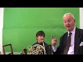 Ifor James explains about children holding the French Horn